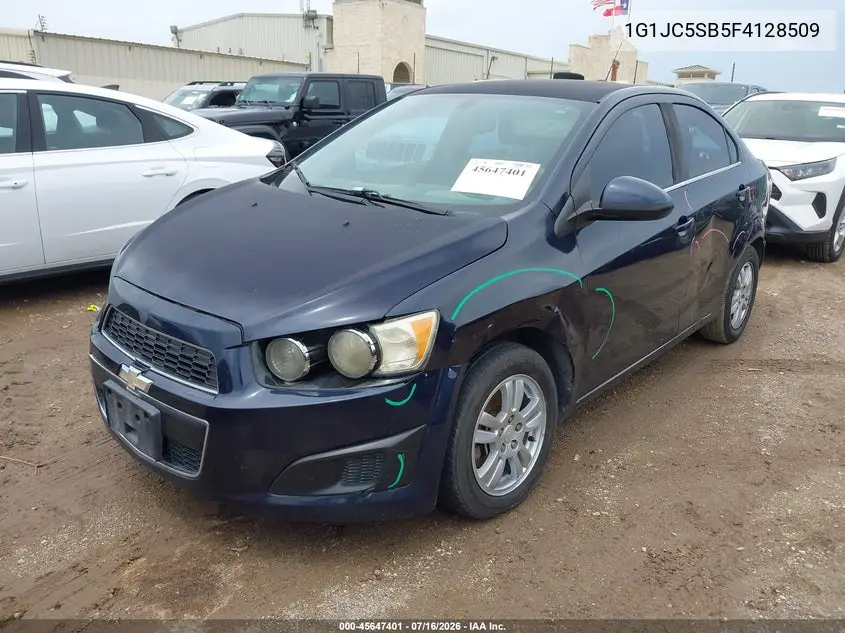 2015 Chevrolet Sonic Lt Auto VIN: 1G1JC5SB5F4128509 Lot: 45647401
