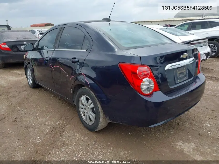 2015 Chevrolet Sonic Lt Auto VIN: 1G1JC5SB5F4128509 Lot: 45647401