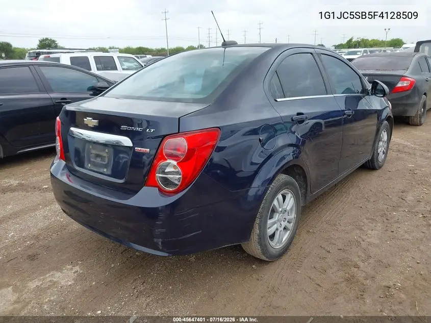 2015 Chevrolet Sonic Lt Auto VIN: 1G1JC5SB5F4128509 Lot: 45647401