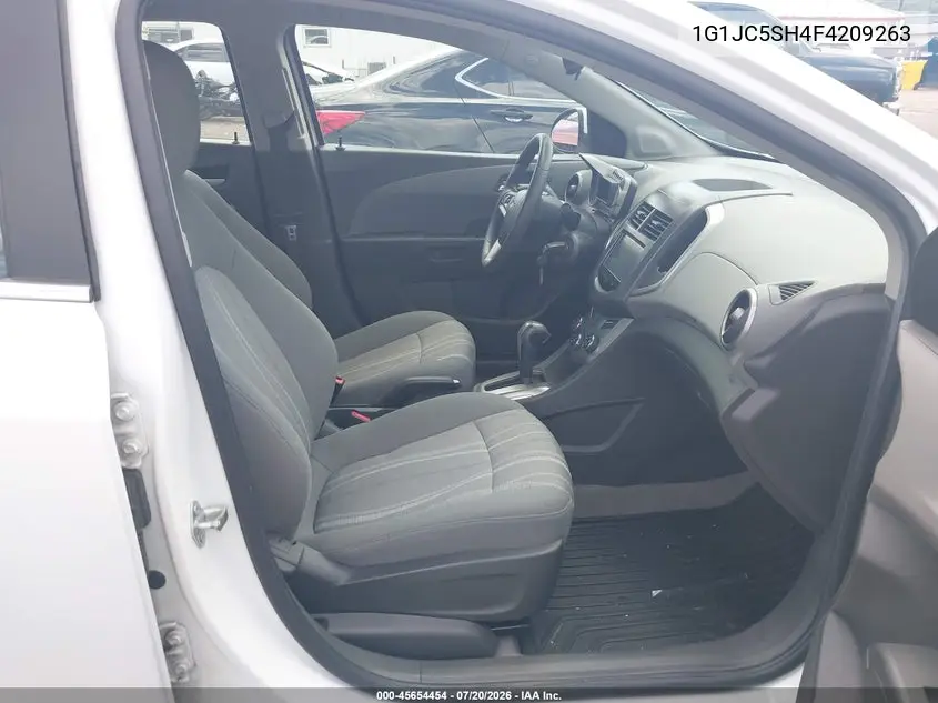 2015 Chevrolet Sonic Lt Auto VIN: 1G1JC5SH4F4209263 Lot: 45654454