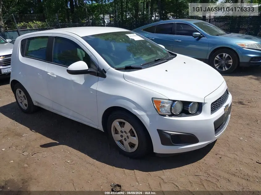2016 Chevrolet Sonic Ls Auto VIN: 1G1JA6SH1G4176333 Lot: 45334092
