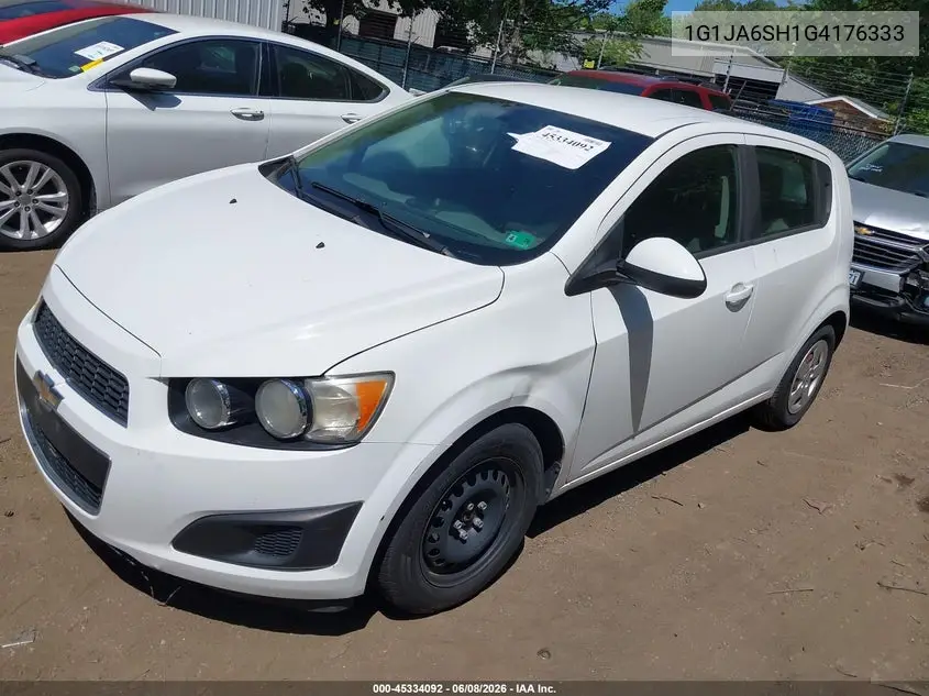 2016 Chevrolet Sonic Ls Auto VIN: 1G1JA6SH1G4176333 Lot: 45334092
