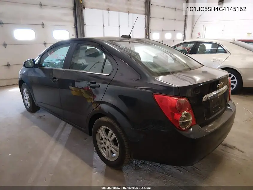 2016 Chevrolet Sonic Lt Auto VIN: 1G1JC5SH4G4145162 Lot: 45610057