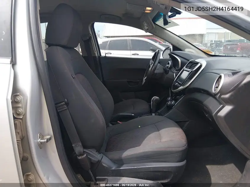 2017 Chevrolet Sonic Lt Auto VIN: 1G1JD5SH2H4164419 Lot: 45371696