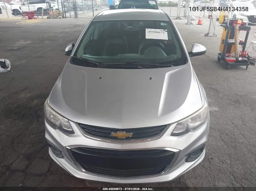 2017 Chevrolet Sonic Premier Auto VIN: 1G1JF5SB4H4134358 Lot: 45508672