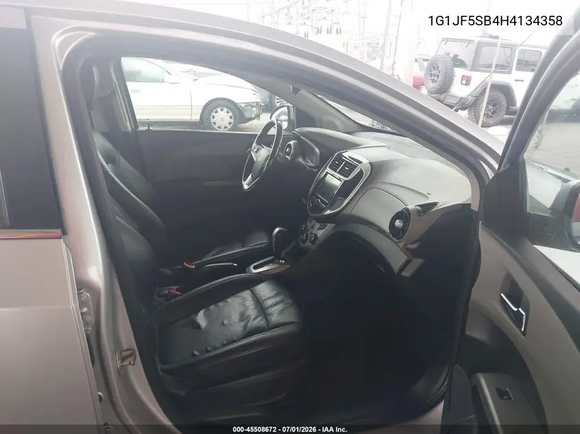 2017 Chevrolet Sonic Premier Auto VIN: 1G1JF5SB4H4134358 Lot: 45508672