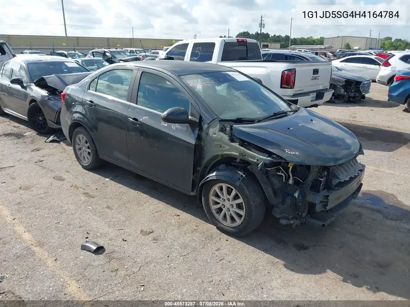 2017 Chevrolet Sonic Lt Auto VIN: 1G1JD5SG4H4164784 Lot: 45573287