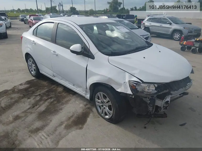 2017 Chevrolet Sonic Ls Auto VIN: 1G1JB5SH9H4176413 Lot: 45577385