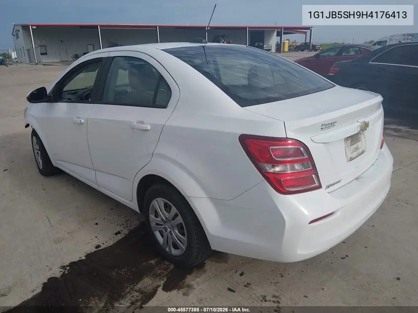 2017 Chevrolet Sonic Ls Auto VIN: 1G1JB5SH9H4176413 Lot: 45577385