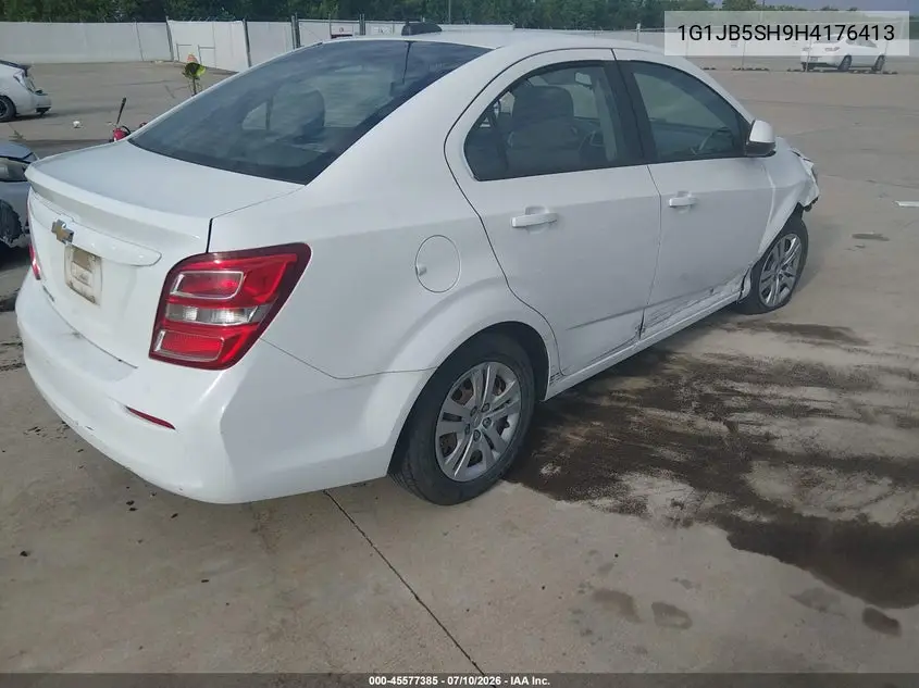 2017 Chevrolet Sonic Ls Auto VIN: 1G1JB5SH9H4176413 Lot: 45577385