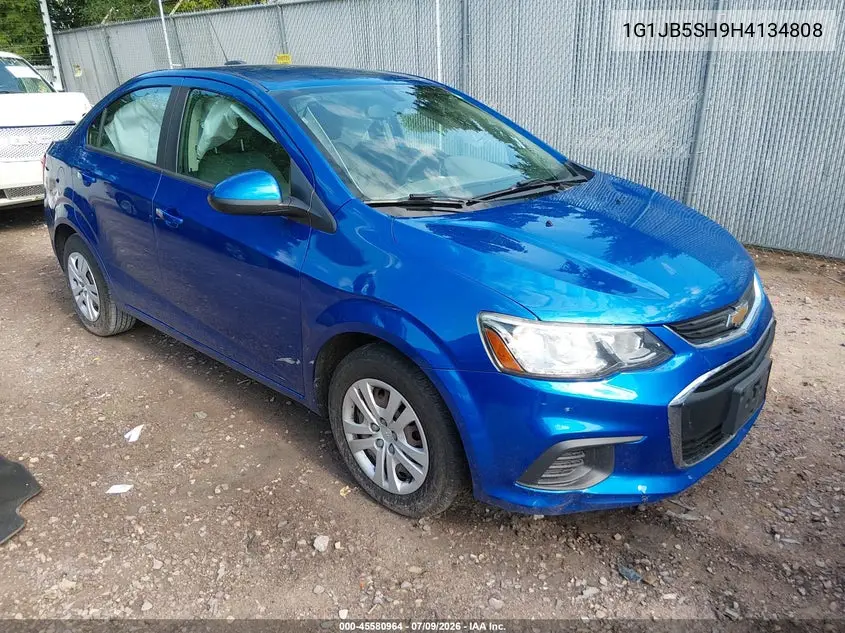 2017 Chevrolet Sonic Ls Auto VIN: 1G1JB5SH9H4134808 Lot: 45580964