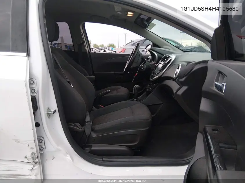 2017 Chevrolet Sonic Lt Auto VIN: 1G1JD5SH4H4105680 Lot: 45615941