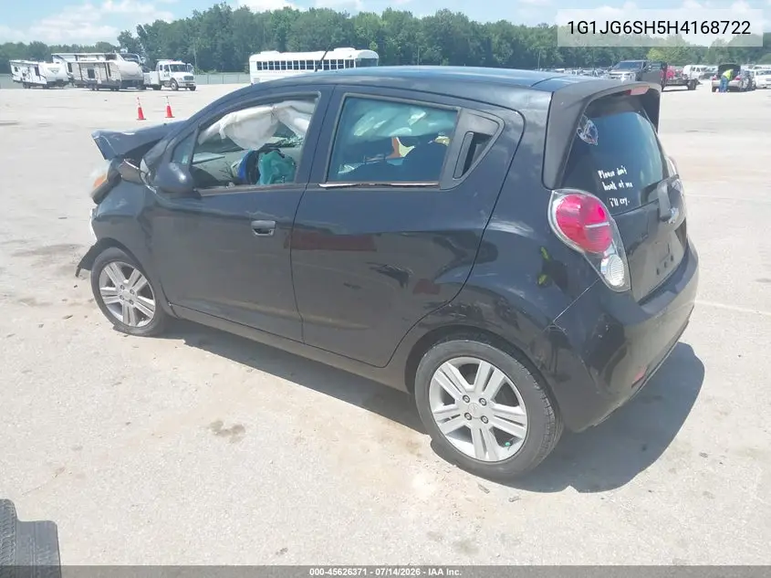 2017 Chevrolet Sonic Lt Auto VIN: 1G1JG6SH5H4168722 Lot: 45626371