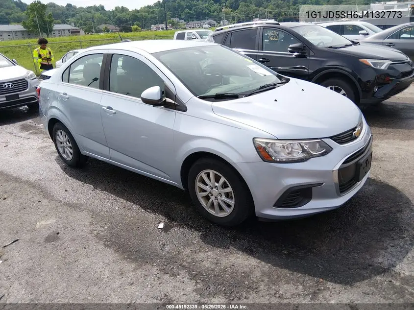 2018 Chevrolet Sonic Lt Auto VIN: 1G1JD5SH6J4132773 Lot: 45192339