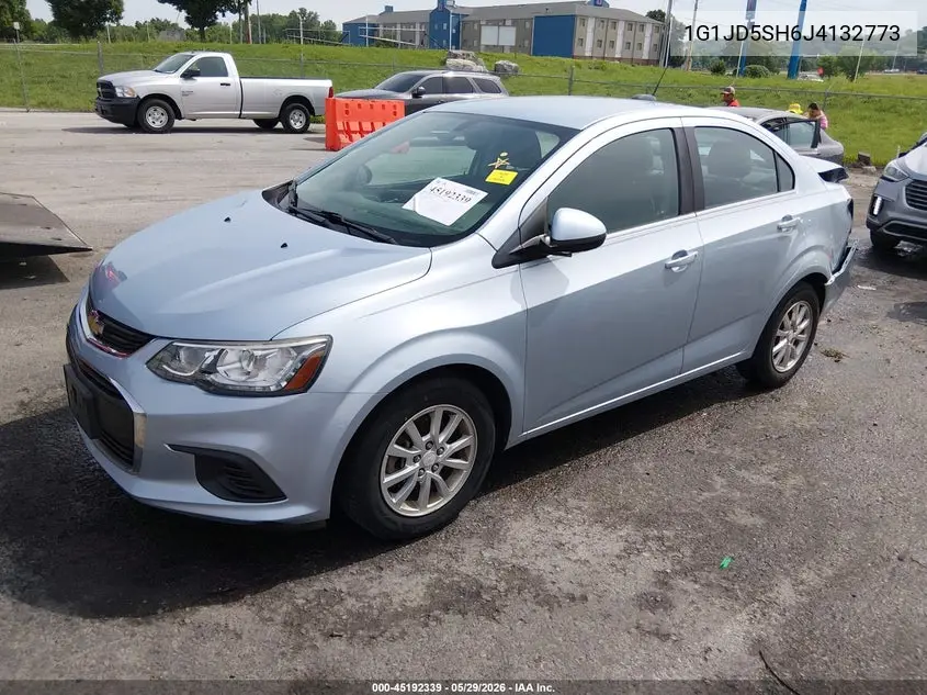 2018 Chevrolet Sonic Lt Auto VIN: 1G1JD5SH6J4132773 Lot: 45192339
