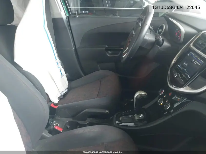 2018 Chevrolet Sonic Lt Auto VIN: 1G1JD6SG4J4122045 Lot: 45565042