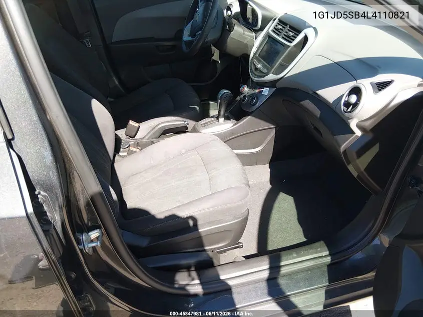2020 Chevrolet Sonic Fwd Lt VIN: 1G1JD5SB4L4110821 Lot: 45347981