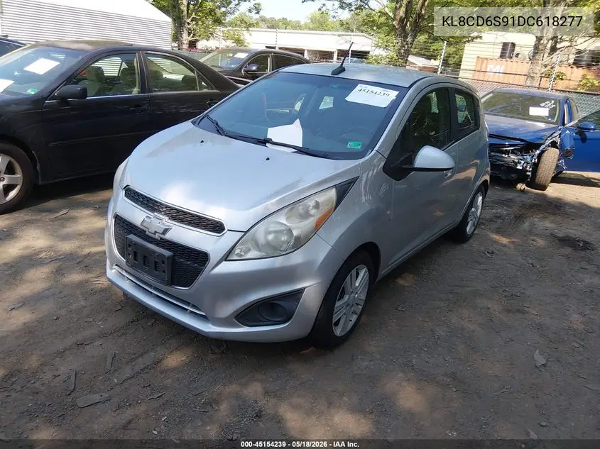 2013 Chevrolet Spark 1Lt Auto VIN: KL8CD6S91DC618277 Lot: 45154239