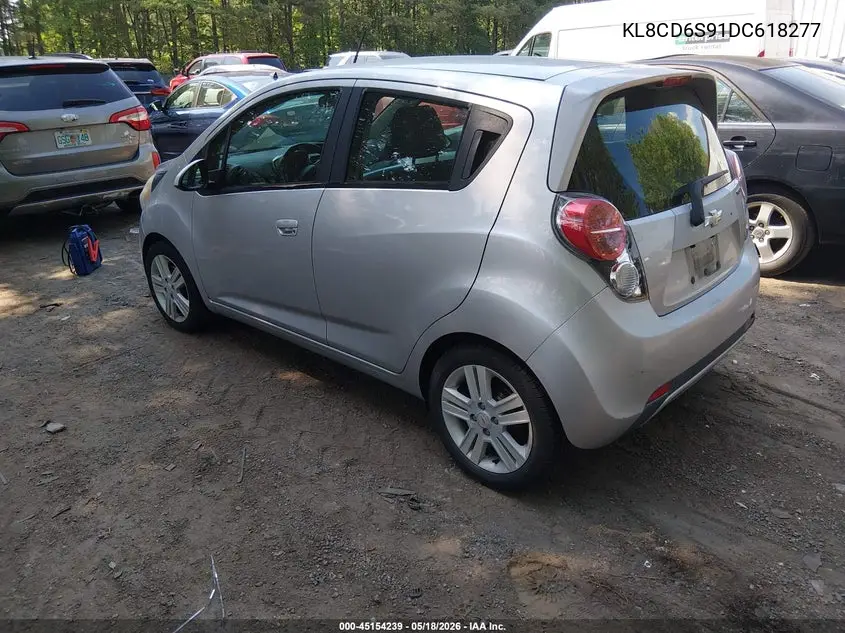 2013 Chevrolet Spark 1Lt Auto VIN: KL8CD6S91DC618277 Lot: 45154239