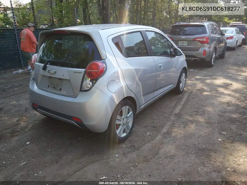 2013 Chevrolet Spark 1Lt Auto VIN: KL8CD6S91DC618277 Lot: 45154239