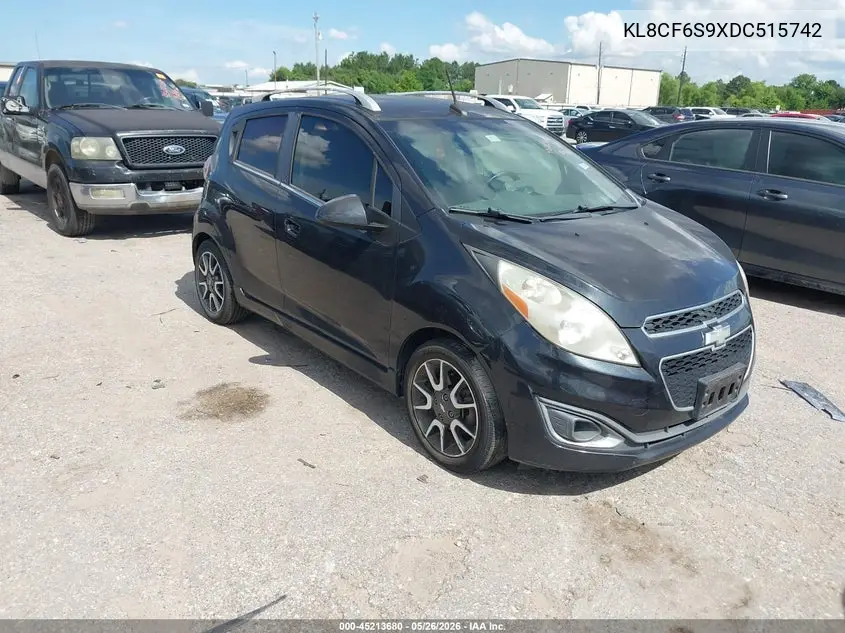 2013 Chevrolet Spark 2Lt Auto VIN: KL8CF6S9XDC515742 Lot: 45213680