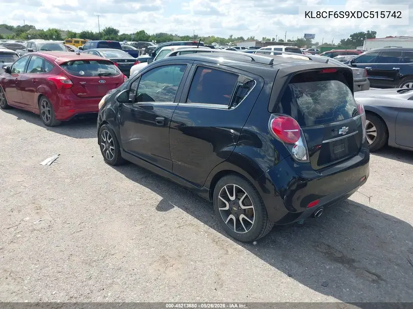 2013 Chevrolet Spark 2Lt Auto VIN: KL8CF6S9XDC515742 Lot: 45213680