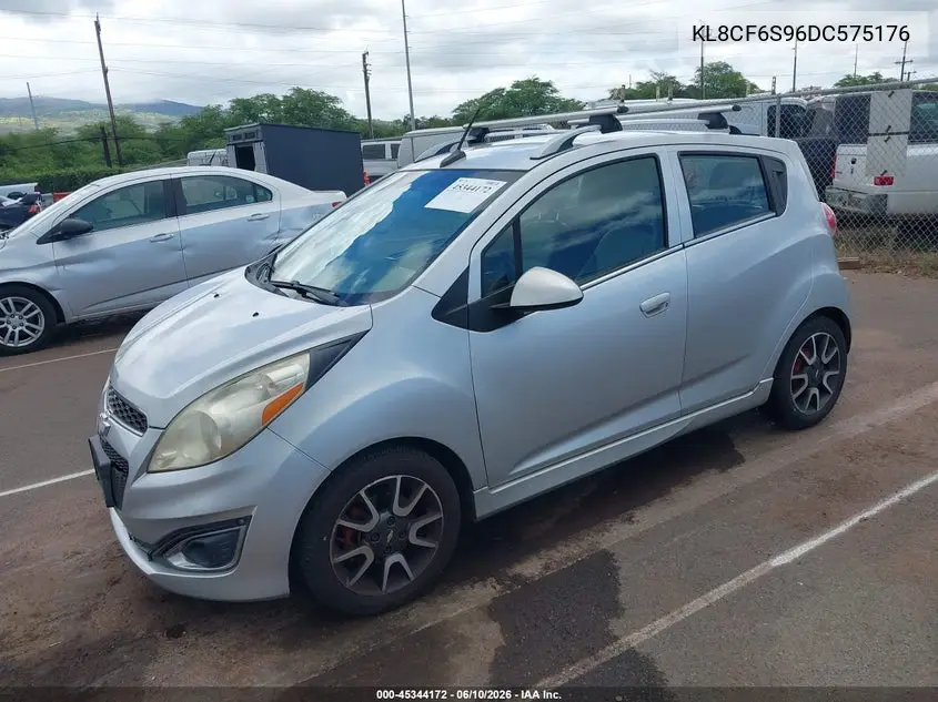 2013 Chevrolet Spark 2Lt Auto VIN: KL8CF6S96DC575176 Lot: 45344172