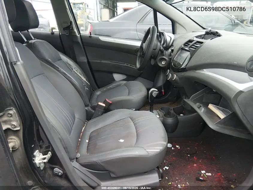 2013 Chevrolet Spark 1Lt Auto VIN: KL8CD6S98DC510786 Lot: 45369031