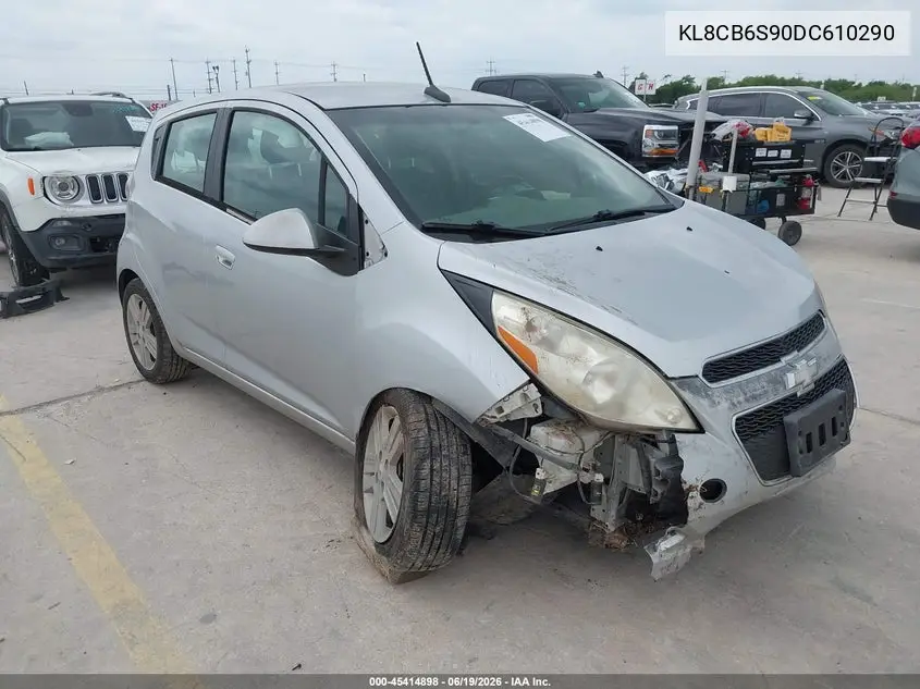 2013 Chevrolet Spark Ls Auto VIN: KL8CB6S90DC610290 Lot: 45414898