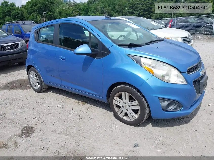 2013 Chevrolet Spark Ls Auto VIN: KL8CB6S93DC504741 Lot: 45601027