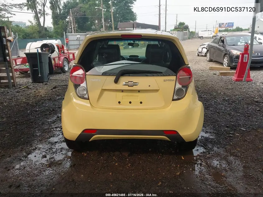 2013 Chevrolet Spark 1Lt Auto VIN: KL8CD6S91DC537120 Lot: 45621485