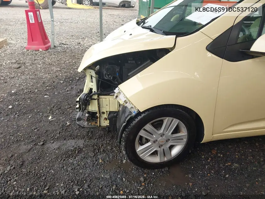 2013 Chevrolet Spark 1Lt Auto VIN: KL8CD6S91DC537120 Lot: 45621485