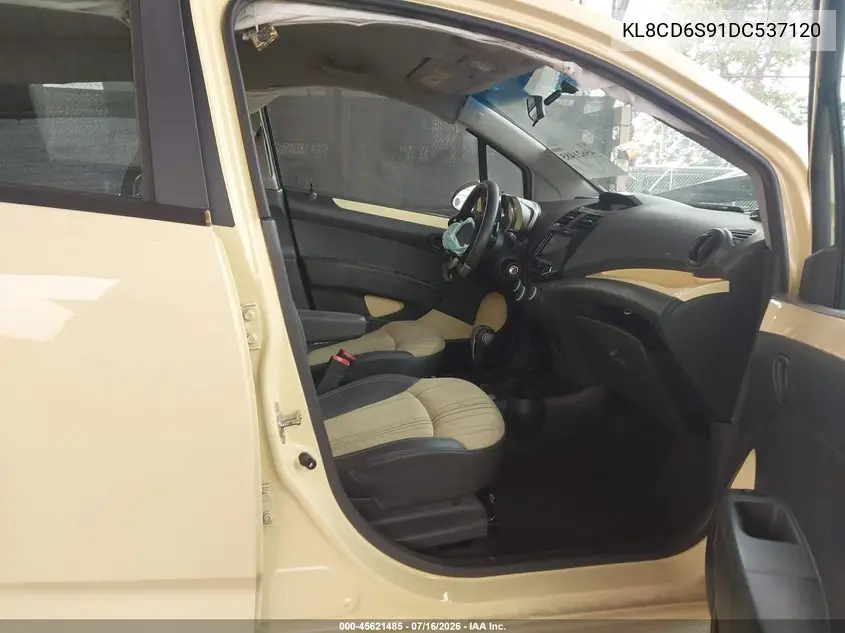 2013 Chevrolet Spark 1Lt Auto VIN: KL8CD6S91DC537120 Lot: 45621485