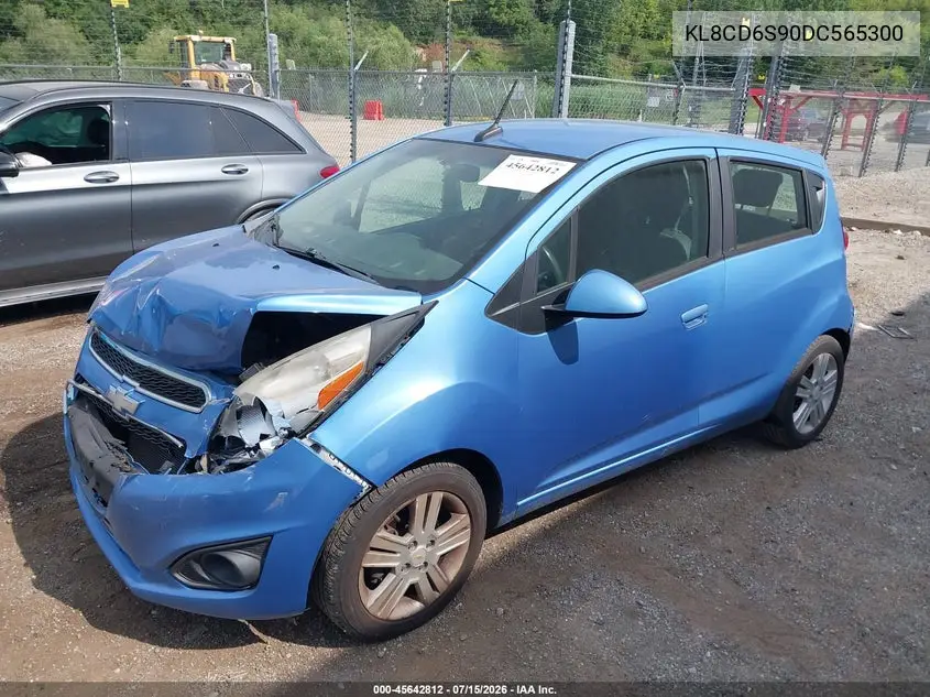 2013 Chevrolet Spark 1Lt Auto VIN: KL8CD6S90DC565300 Lot: 45642812