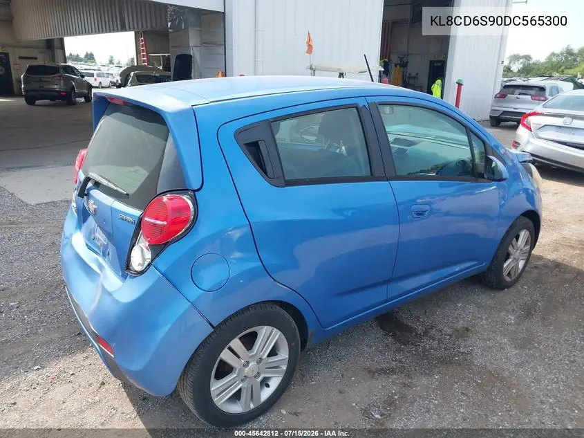 2013 Chevrolet Spark 1Lt Auto VIN: KL8CD6S90DC565300 Lot: 45642812