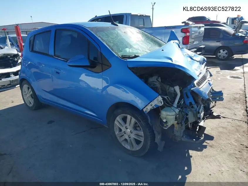 KL8CD6S93EC527822 2014 Chevrolet Spark 1Lt Auto