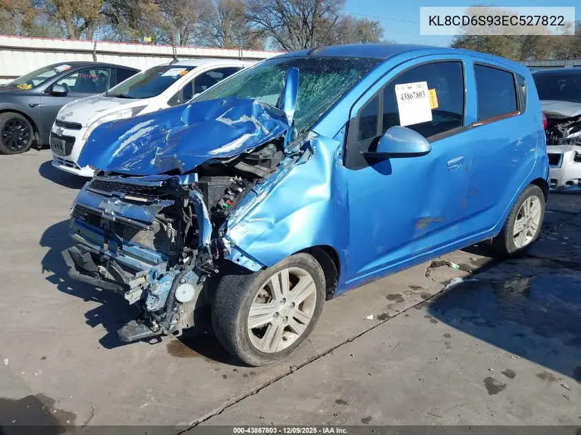 KL8CD6S93EC527822 2014 Chevrolet Spark 1Lt Auto