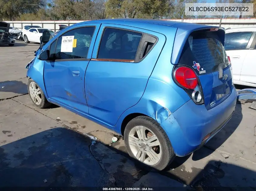 KL8CD6S93EC527822 2014 Chevrolet Spark 1Lt Auto