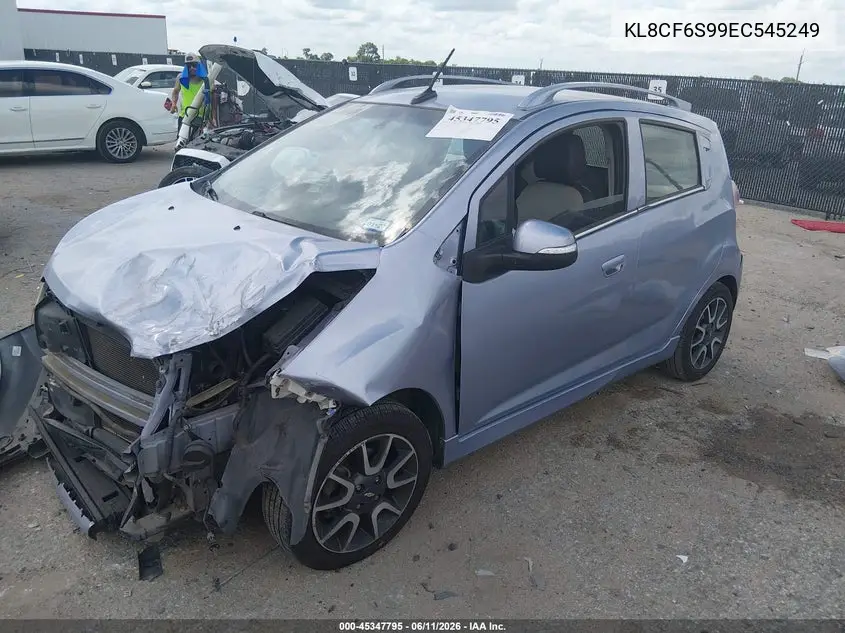2014 Chevrolet Spark 2Lt Auto VIN: KL8CF6S99EC545249 Lot: 45347795