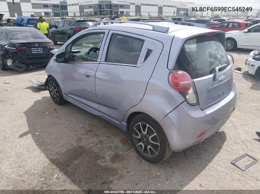 2014 Chevrolet Spark 2Lt Auto VIN: KL8CF6S99EC545249 Lot: 45347795