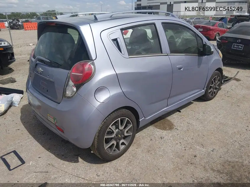2014 Chevrolet Spark 2Lt Auto VIN: KL8CF6S99EC545249 Lot: 45347795