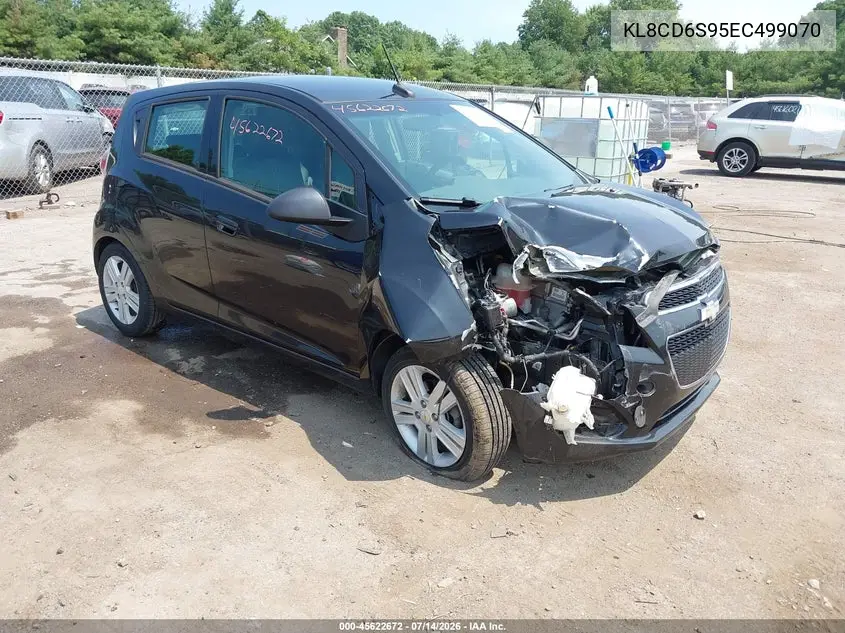 2014 Chevrolet Spark 1Lt Auto VIN: KL8CD6S95EC499070 Lot: 45622672
