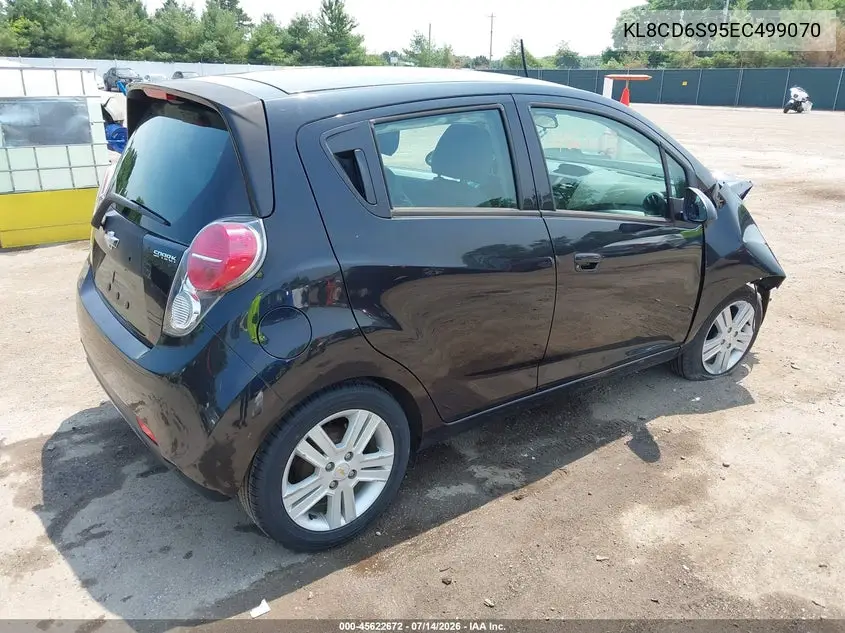 2014 Chevrolet Spark 1Lt Auto VIN: KL8CD6S95EC499070 Lot: 45622672