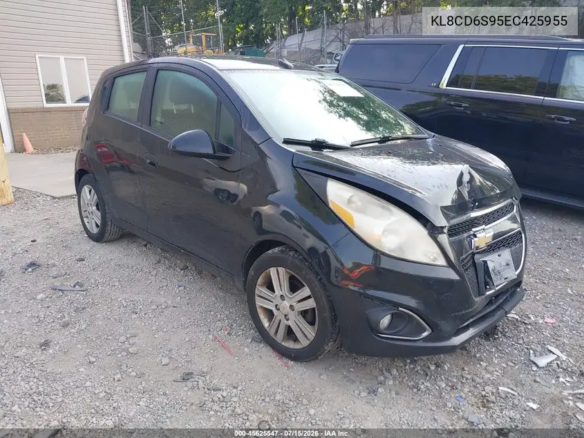 2014 Chevrolet Spark 1Lt Auto VIN: KL8CD6S95EC425955 Lot: 45625547