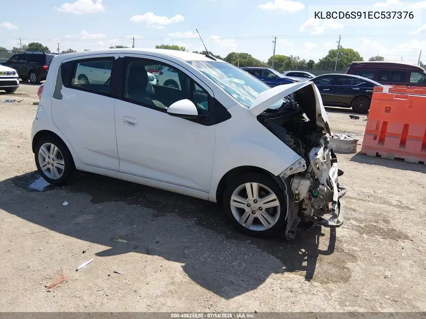 2014 Chevrolet Spark 1Lt Auto VIN: KL8CD6S91EC537376 Lot: 45625820