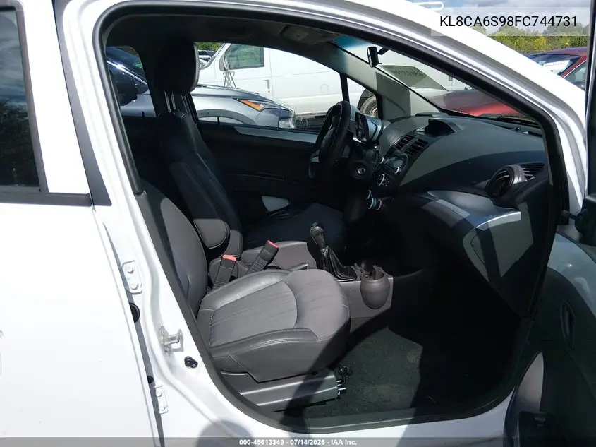 2015 Chevrolet Spark Ls Manual VIN: KL8CA6S98FC744731 Lot: 45613349