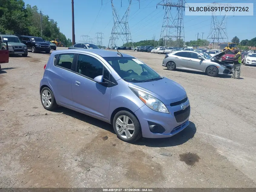 2015 Chevrolet Spark Ls Cvt VIN: KL8CB6S91FC737262 Lot: 45618127