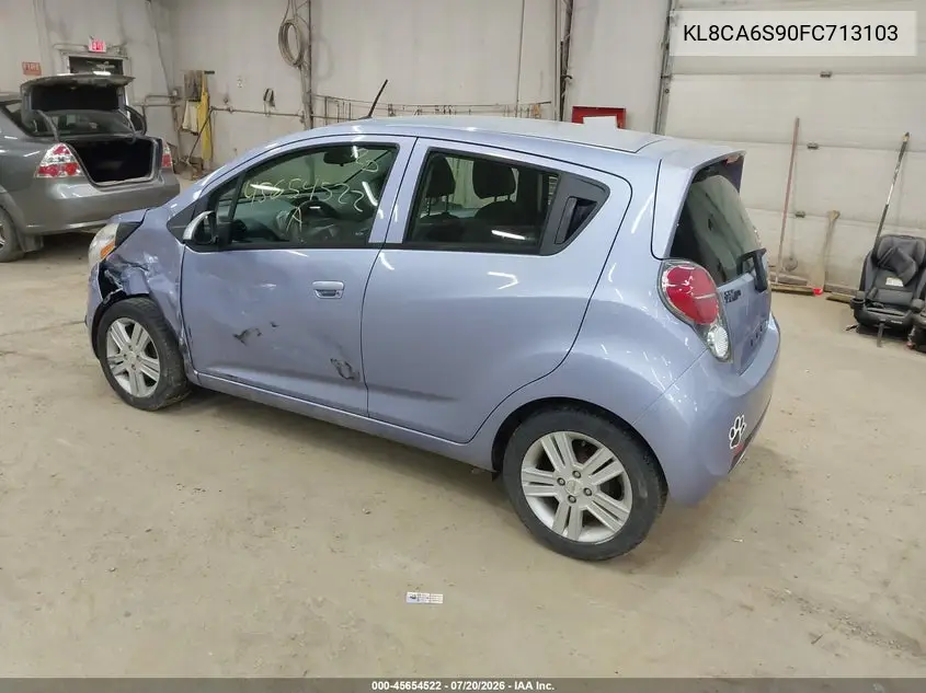 2015 Chevrolet Spark Ls Manual VIN: KL8CA6S90FC713103 Lot: 45654522