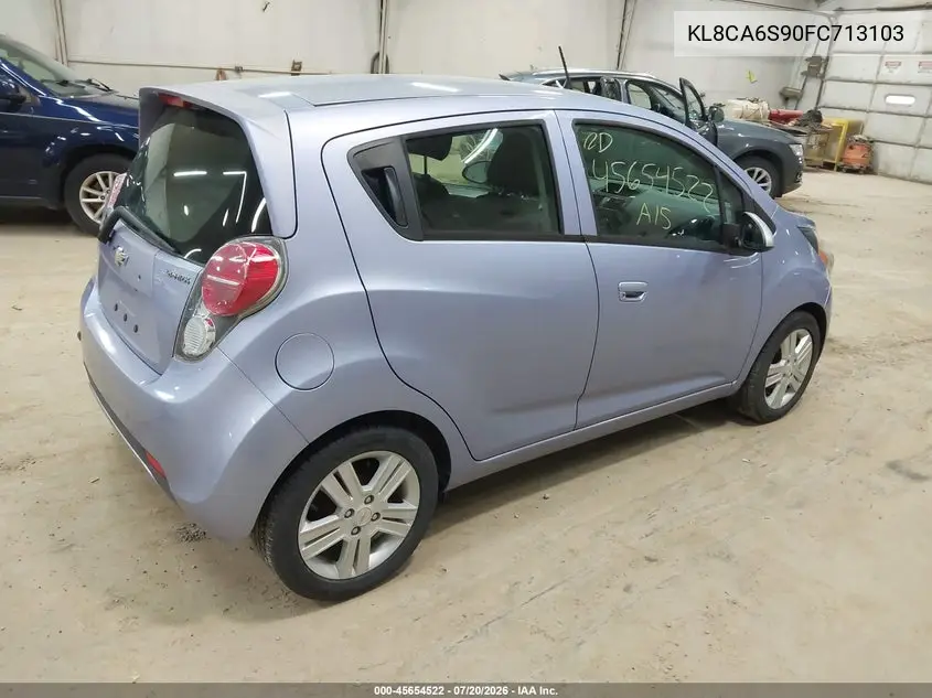 2015 Chevrolet Spark Ls Manual VIN: KL8CA6S90FC713103 Lot: 45654522