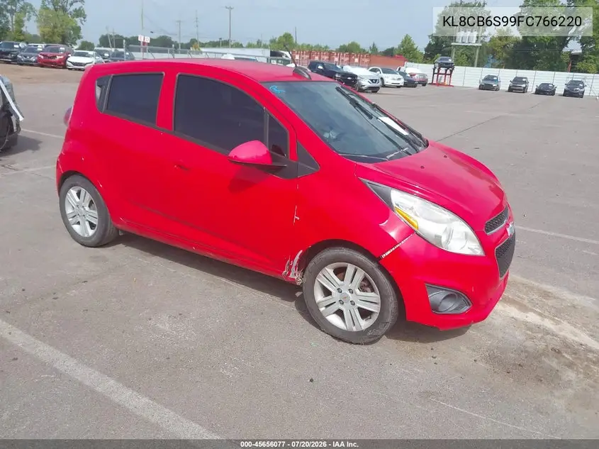 2015 Chevrolet Spark Ls Cvt VIN: KL8CB6S99FC766220 Lot: 45656077